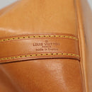 LOUIS VUITTON Nomad leather Petit Noe Shoulder Bag Beige M85003 LV Auth KD147-17