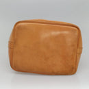 LOUIS VUITTON Nomad leather Petit Noe Shoulder Bag Beige M85003 LV Auth KD147-5