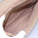 Burberrys Nova Check Shoulder Bag PVC Leather Beige Auth KD166-11