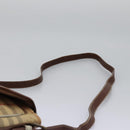 Burberrys Nova Check Shoulder Bag PVC Leather Beige Auth KD166-14