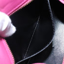 CELINE Hand Bag Leather 2way Gold Pink Auth KD168-19