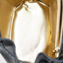 Salvatore Ferragamo Backpack Leather Black Gold Auth KD177-11