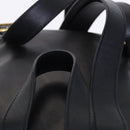Salvatore Ferragamo Backpack Leather Black Gold Auth KD177-14