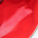 CELINE Shoulder Bag Leather Black Gold Auth KD180-17