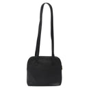 CELINE Shoulder Bag Leather Black Gold Auth KD180-3