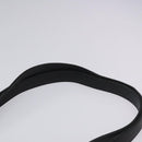 CELINE Shoulder Bag Leather Black Gold Auth KD180-8