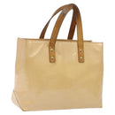 LOUIS VUITTON Monogram Vernis Reade PM Bag Marshmallow Pink M91306 Auth KD181-1