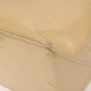 LOUIS VUITTON Monogram Vernis Reade PM Bag Marshmallow Pink M91306 Auth KD181-15