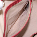 BVLGARI Tote Bag Coated Canvas Beige Auth KD184-19