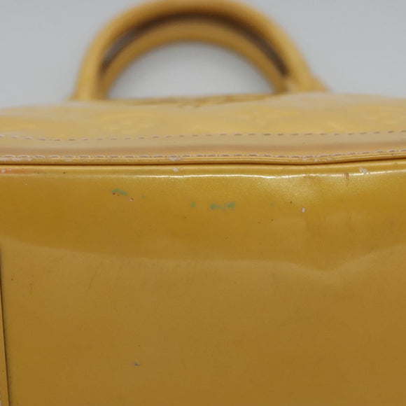 LOUIS VUITTON Monogram Vernis Alma PM Hand Bag 2way Dunne M90170 LV Auth KD187