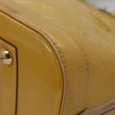 LOUIS VUITTON Monogram Vernis Alma PM Hand Bag 2way Dunne M90170 LV Auth KD187-13