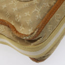 LOUIS VUITTON Monogram Mini Buzas Marie Kate Bag Beige M92323 LV Auth KD189-9