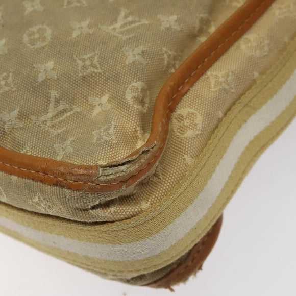 LOUIS VUITTON Monogram Mini Buzas Marie Kate Bag Beige M92323 LV Auth KD189