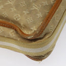 LOUIS VUITTON Monogram Mini Buzas Marie Kate Bag Beige M92323 LV Auth KD189-13