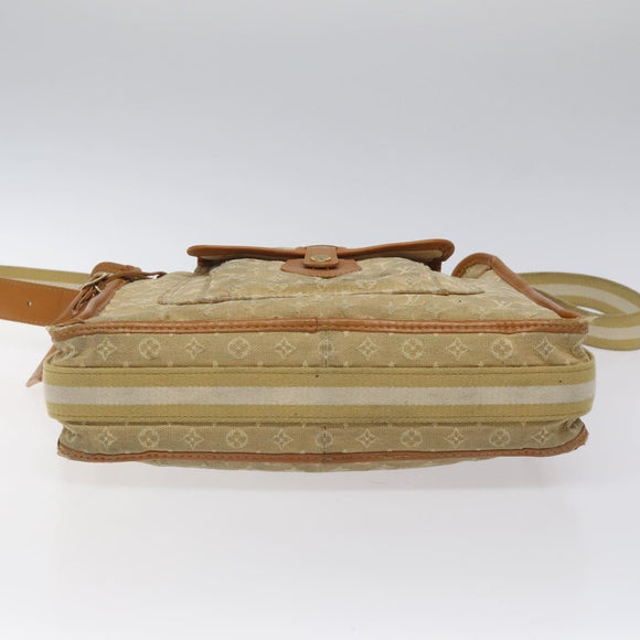 LOUIS VUITTON Monogram Mini Buzas Marie Kate Bag Beige M92323 LV Auth KD189