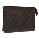 LOUIS VUITTON Monogram Poche Toilette 26 Pouch M47542 LV Auth KD196-1