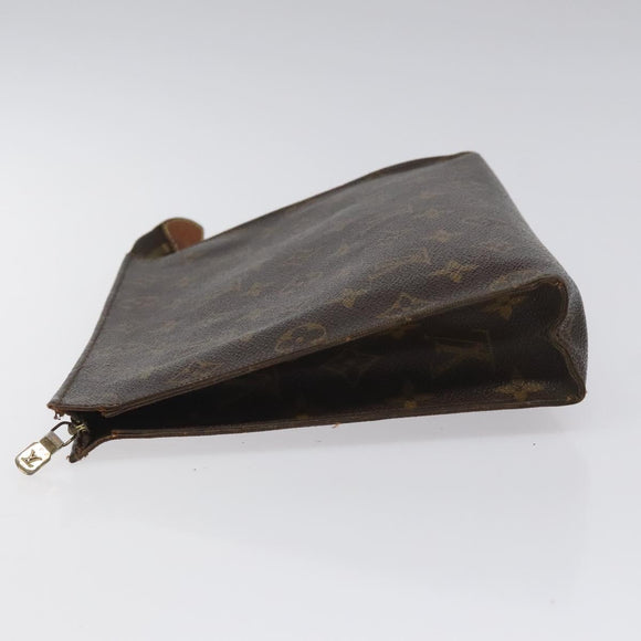 LOUIS VUITTON Monogram Poche Toilette 26 Pouch M47542 LV Auth KD196