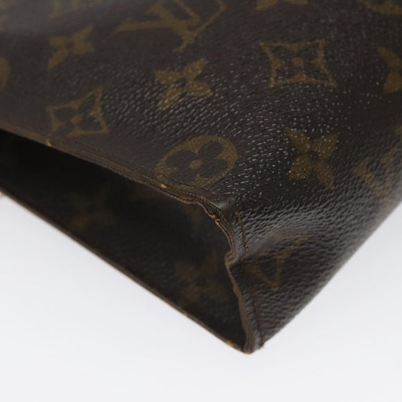 LOUIS VUITTON Monogram Poche Toilette 26 Pouch M47542 LV Auth KD196