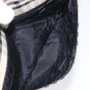 BURBERRY Nova Check Shoulder Bag Canvas Beige Auth KD198-21