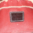 LOUIS VUITTON Damier Ebene Pochette Cosmetic PM Pouch N47516 LV Auth KD199-9