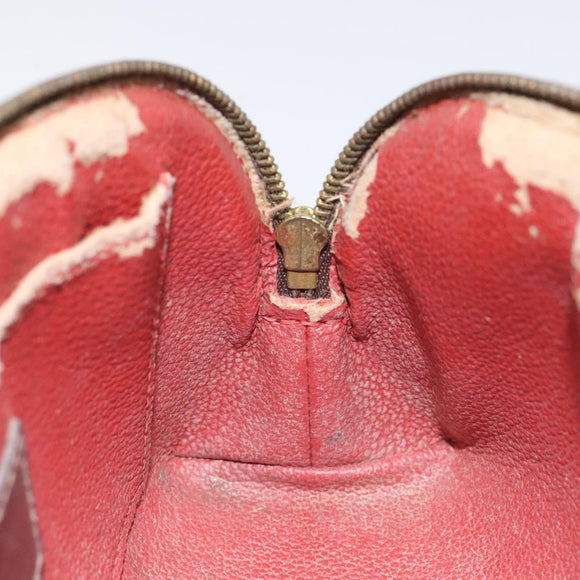 LOUIS VUITTON Damier Ebene Pochette Cosmetic PM Pouch N47516 LV Auth KD199