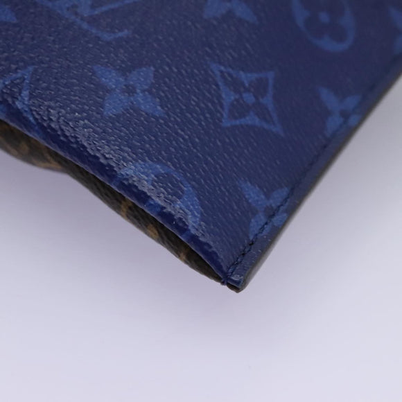 LOUIS VUITTON Monogram Pacific Split Sacoche Shoulder Bag Blue M43854 Auth KD201