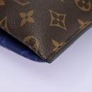LOUIS VUITTON Monogram Pacific Split Sacoche Shoulder Bag Blue M43854 Auth KD201-17
