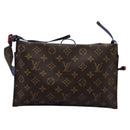 LOUIS VUITTON Monogram Pacific Split Sacoche Shoulder Bag Blue M43854 Auth KD201-2