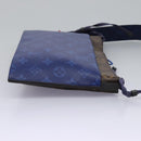 LOUIS VUITTON Monogram Pacific Split Sacoche Shoulder Bag Blue M43854 Auth KD201-4