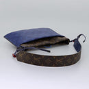 LOUIS VUITTON Monogram Pacific Split Sacoche Shoulder Bag Blue M43854 Auth KD201-7