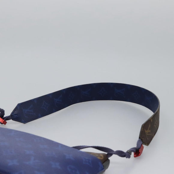 LOUIS VUITTON Monogram Pacific Split Sacoche Shoulder Bag Blue M43854 Auth KD201