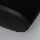 CELINE Shoulder Bag Suede Black Auth KD203-13
