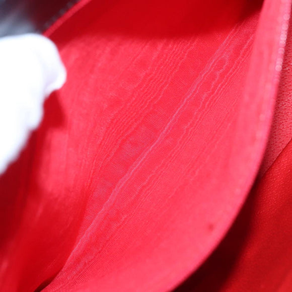 CELINE Shoulder Bag Suede Black Auth KD203