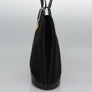 CELINE Shoulder Bag Suede Black Auth KD203-3