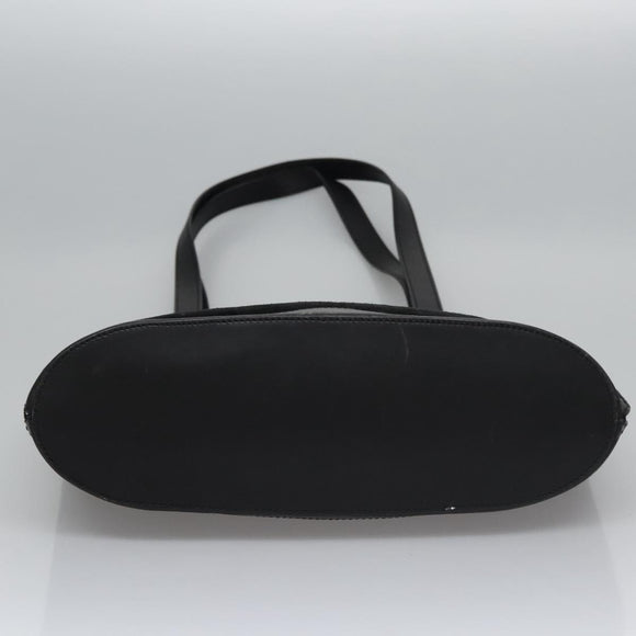 CELINE Shoulder Bag Suede Black Auth KD203