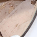 LOUIS VUITTON Monogram Trousse Demi Ronde Cosmetic Pouch M47520 LV Auth KD207-10