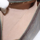 LOUIS VUITTON Monogram Trousse Demi Ronde Cosmetic Pouch M47520 LV Auth KD207-18