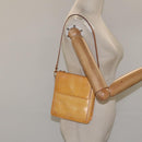 LOUIS VUITTON Monogram Vernis Motto Pouch Marshmallow Pink M91312 Auth KD208-22