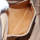 GUCCI GG Supreme Web Sherry Line Shoulder Bag PVC Beige Gold Auth KD211-20