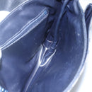CELINE Macadam Canvas Shoulder Bag Navy Auth KD213-17