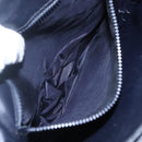 CELINE Macadam Canvas Shoulder Bag Navy Auth KD213-19