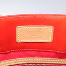 LOUIS VUITTON Monogram Vernis Reade MM Hand Bag Red Rouge M91086 LV Auth KD215-17
