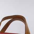 LOUIS VUITTON Monogram Vernis Reade MM Hand Bag Red Rouge M91086 LV Auth KD215-8