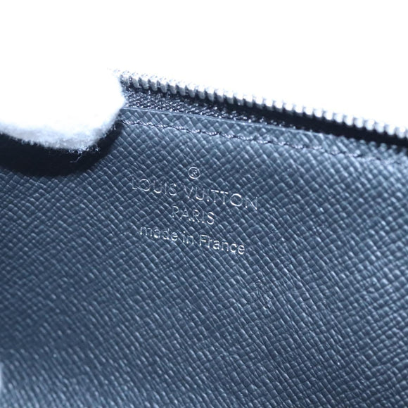 LOUIS VUITTON Damier Graphite Pochette Cles Coin Purse N61235 LV Auth KD220V