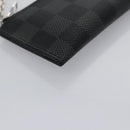 LOUIS VUITTON Damier Graphite Pochette Cles Coin Purse N61235 LV Auth KD220V-8