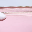 LOUIS VUITTON Monogram Vernis Zippy Wallet Rose Valerine M93522 LV Auth KD229-17