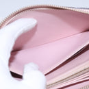 LOUIS VUITTON Monogram Vernis Zippy Wallet Rose Valerine M93522 LV Auth KD229-21