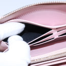 LOUIS VUITTON Monogram Vernis Zippy Wallet Rose Valerine M93522 LV Auth KD229-10