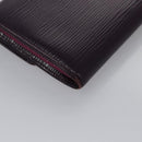 LOUIS VUITTON Epi Portefeiulle Sarah Wallet Purple Cassis M6374K LV Auth KD230-15