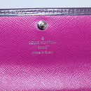 LOUIS VUITTON Epi Portefeiulle Sarah Wallet Purple Cassis M6374K LV Auth KD230-17